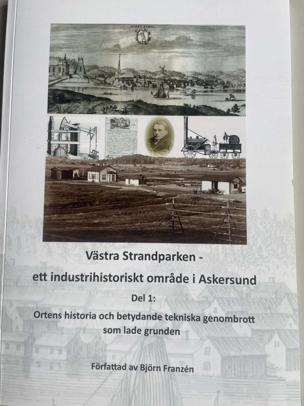 Omslaget till en bok med en bild av en stad.