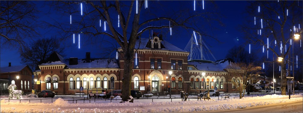 Åter glittrar det vid centralstationen från 1886. Foto: Rune Sunvisson