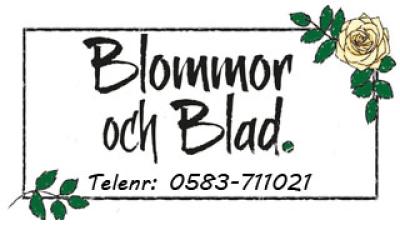 Logotyp för Blommor och blad