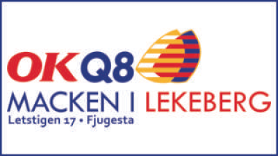 Logotyp för OKQ8 Lekeberg vän