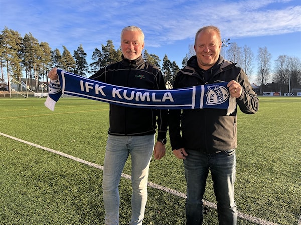 Lars Fredriksson och Ronny Gustavsson är ny tränarduo i IFK Kumla. 