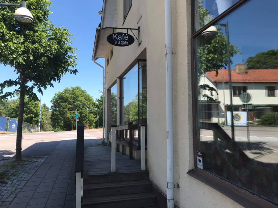 Kafe Till Salu ligger längst upp på Hagendalsvägen. Foto: Anders Björk