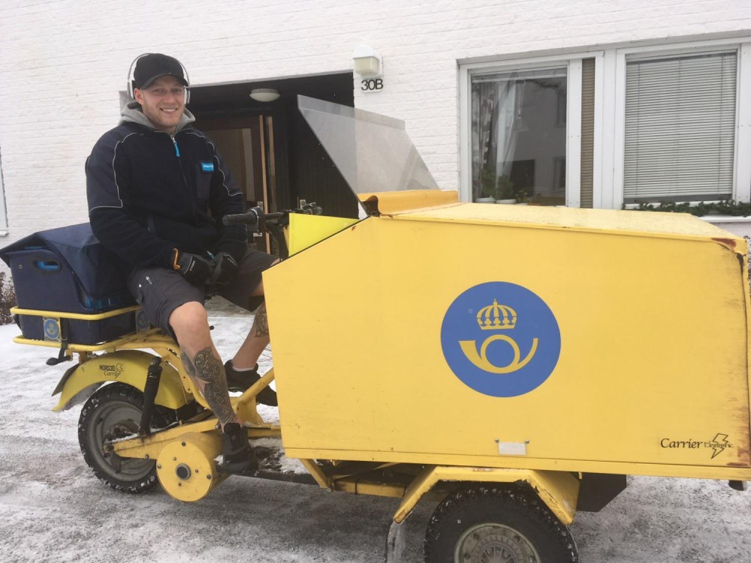 Kör ut post i shorts året runt - Sydnärkenytt