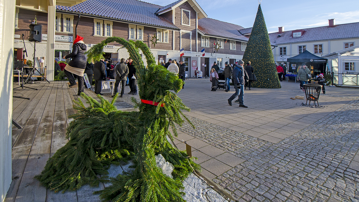 Jul i hamnen. Foto: Weine Ahlstrand