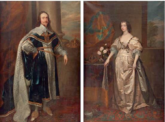 Kung Karl I av England och drottning Henrietta Maria, kan ge kassaklirr för kommunen. Foto: Bukowskis